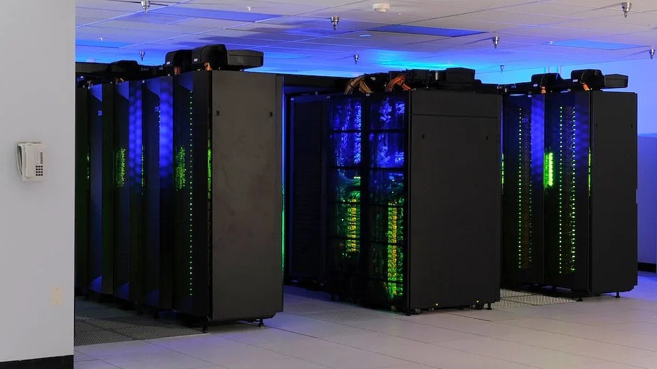 Photo of a NASA Supercomputer